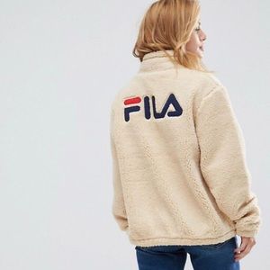 fila diana teddy jacket